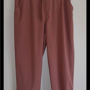 Eddie Bauer Women’s Pull-On/Drawstring Purple/Mauve Adjustable Leg Pants